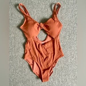 Aerie one piece cutout swim suit NW
